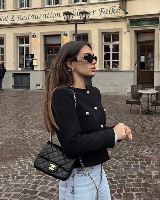 Black Wool Blazer