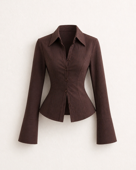Espresso Classic Button Down