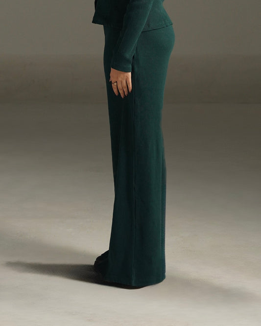 Emerald Green Wide Leg | Matching Separates