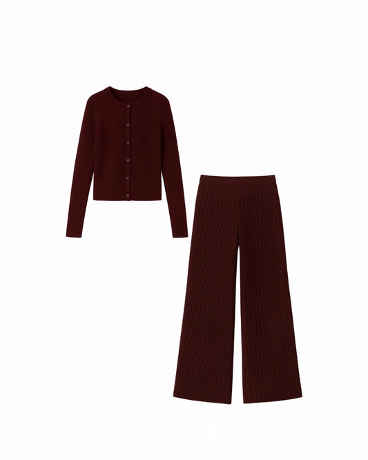 Deep Burgundy Co-ord Set