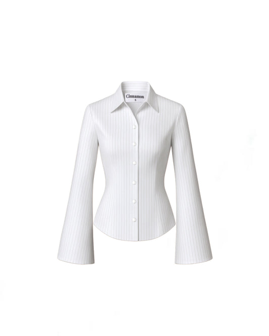 Office Siren Fitted Button Down